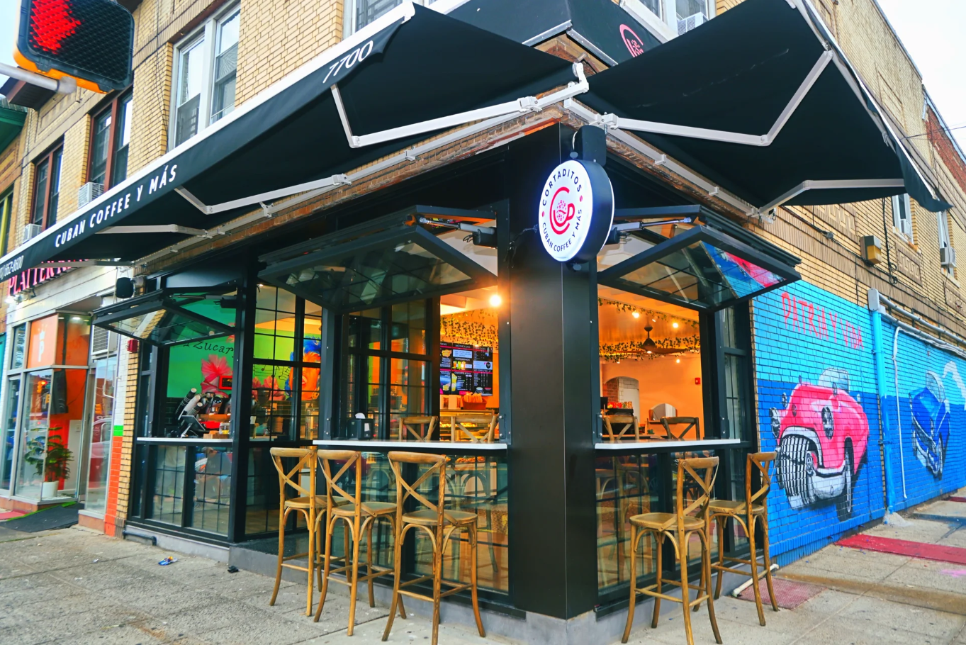 A New Community Gathering Place Arrives On Halsey Street: Meet Cortaditos Coffee